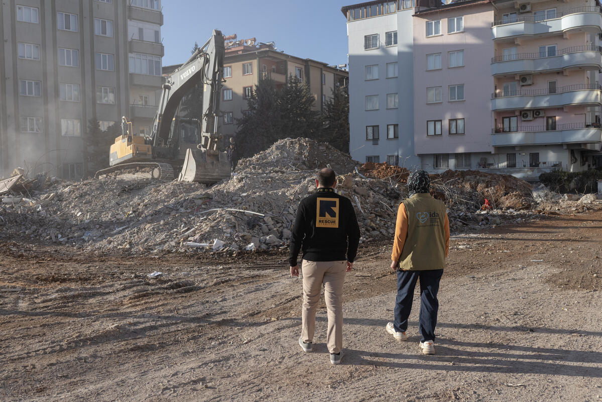 Aftermath of the earthquake in Türkiye