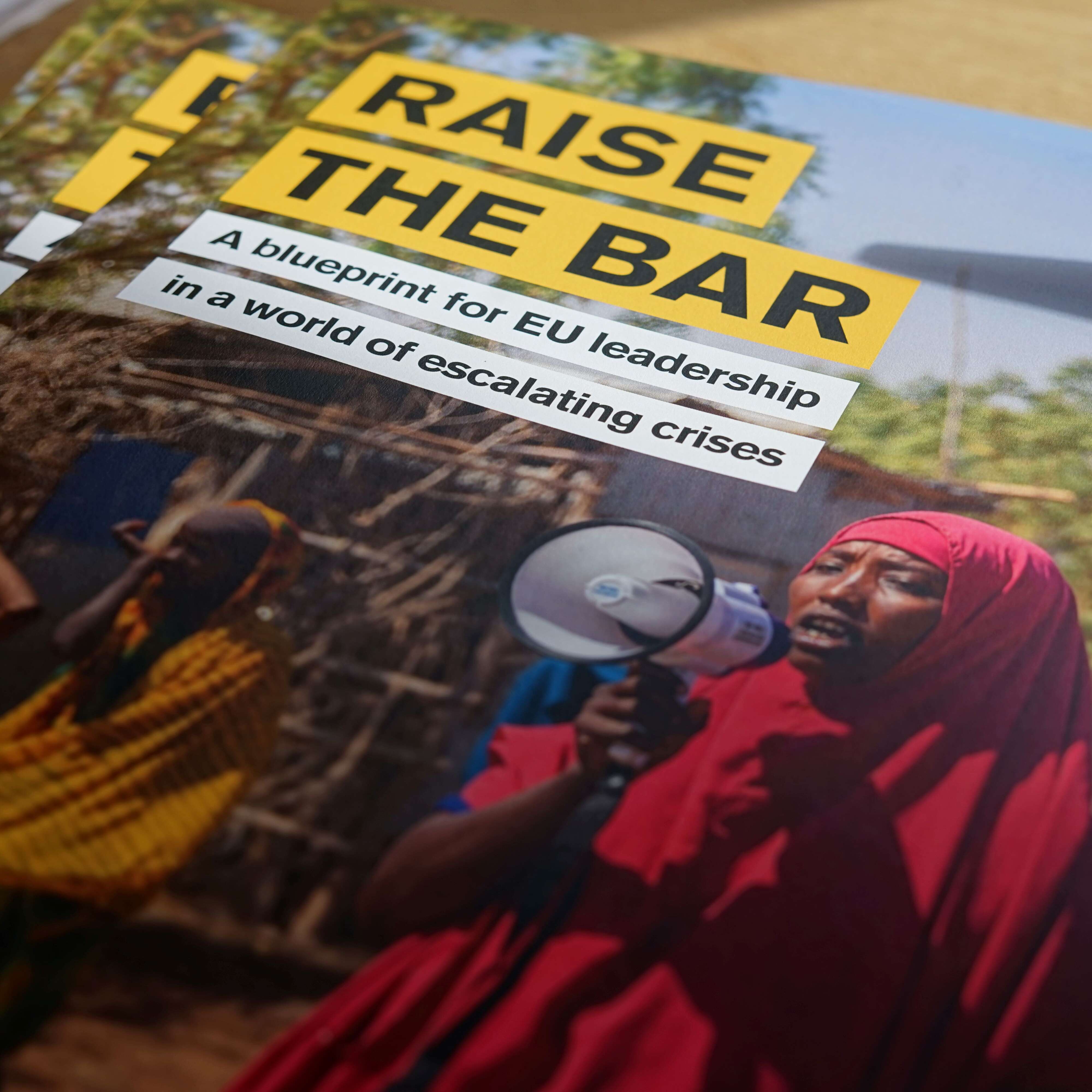 The IRC's report Raise the Bar focusing on the 2024 EU Elections