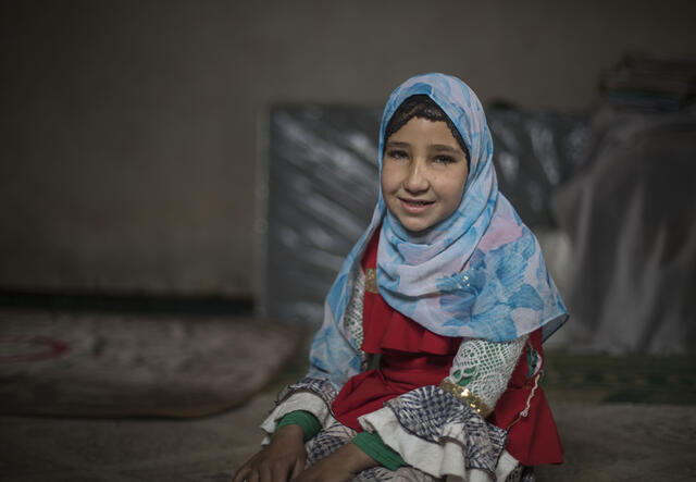 Sara, 10-year-old Syrian