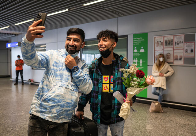 Afghan brothers Mehdi and Ali reunited in Germany