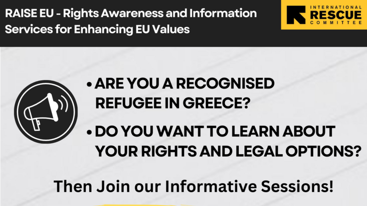 RAISE EU programme flyer - IRC Hellas